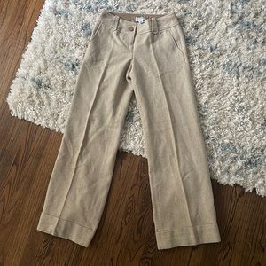 Ann Taylor Beige Woven Pant